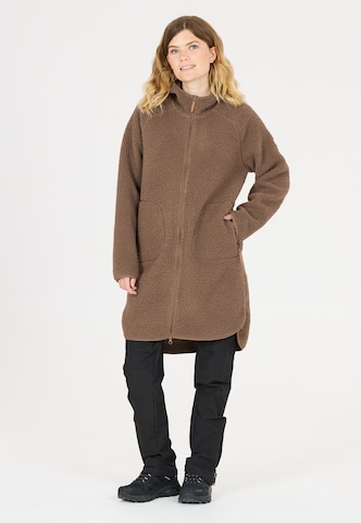 Whistler Fleecejacke 'Pioneer' in Braun: Vorderseite