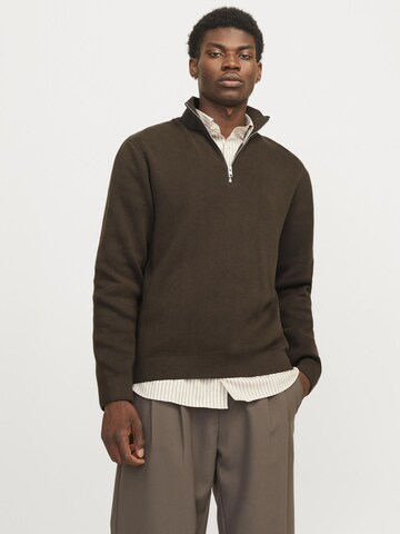 JACK & JONES Pullover i brun: forside