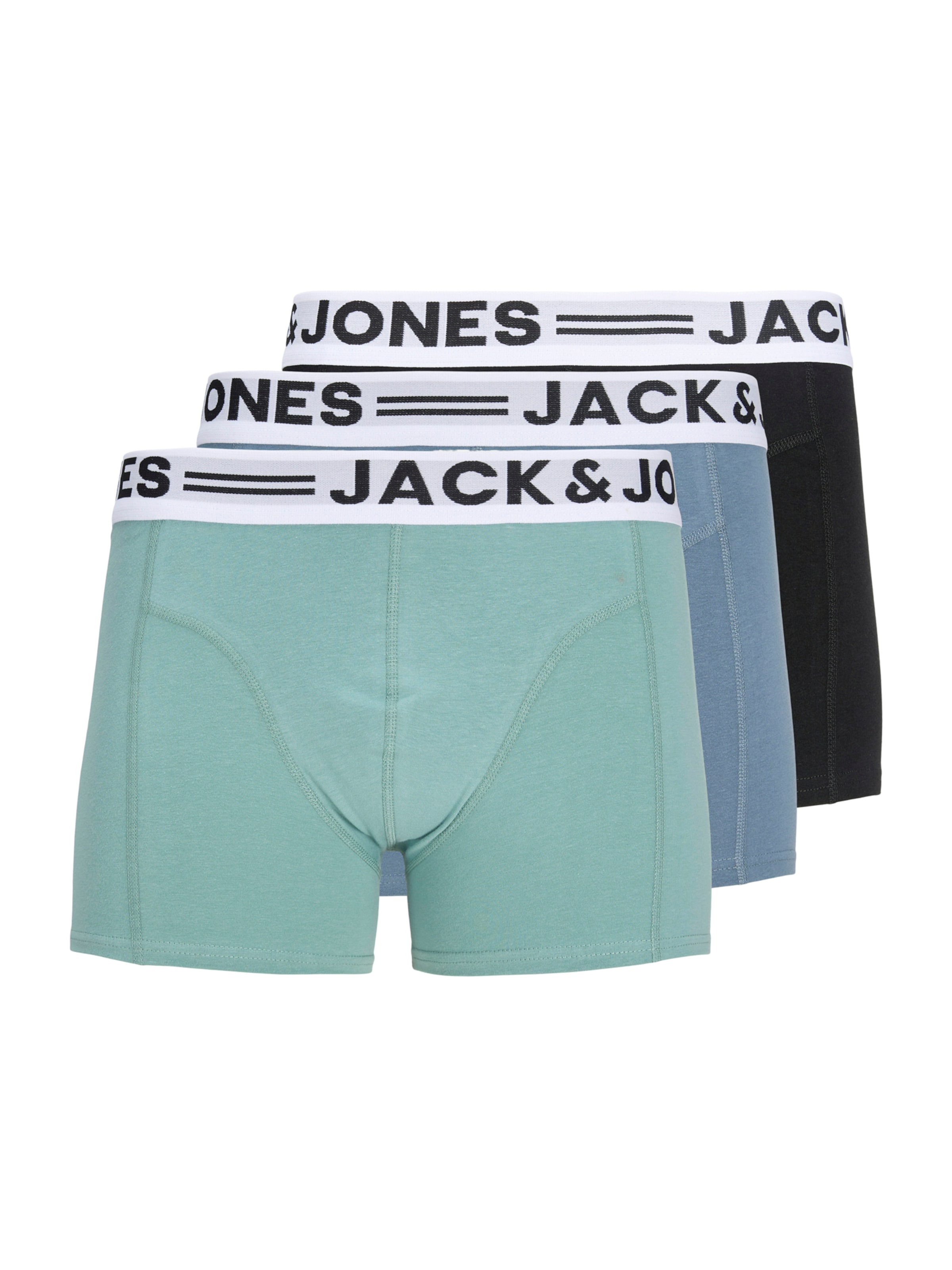 Jack & Jones Junior Boxershorts in Blau: Vorderseite