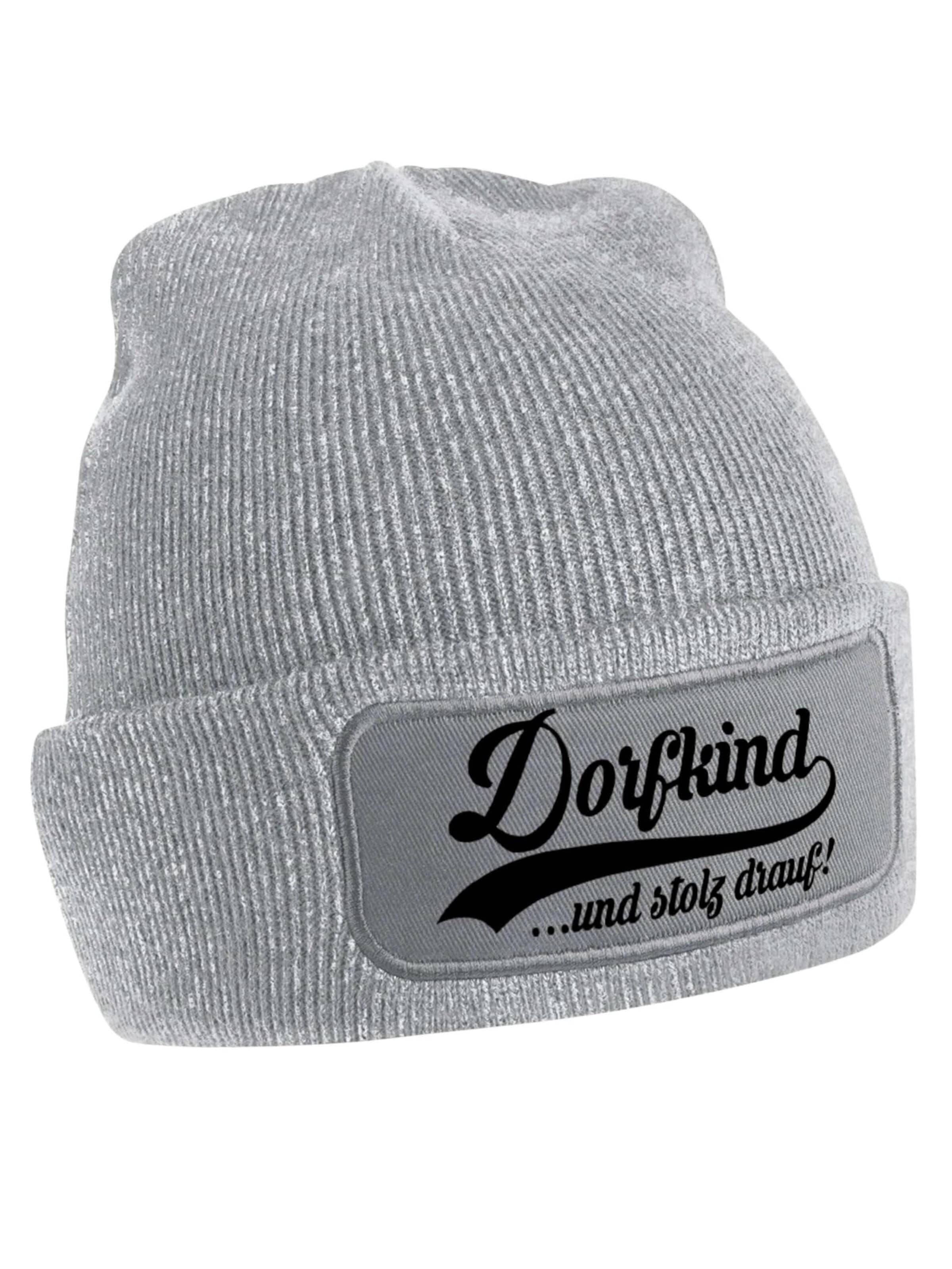 Youth Designz Mütze 'Dorfkind'‌‌‌‌ in Grau