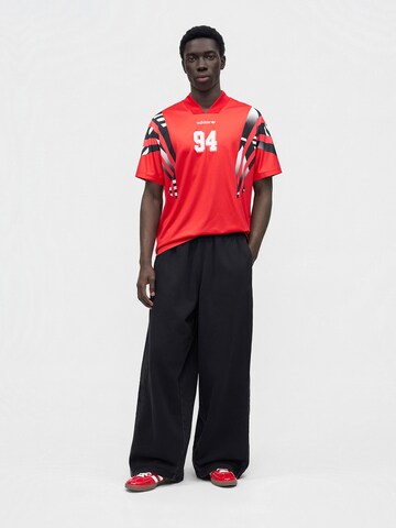 Wide Leg Pantalon 'Adibreak' ADIDAS ORIGINALS en noir