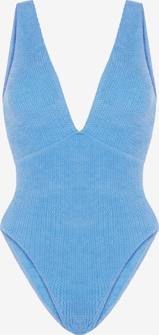 SORBET ISLAND Badeanzug 'Ariel' in Blau: Vorderseite