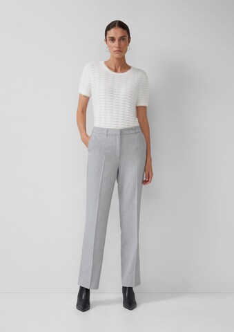 Regular Pantalon à plis s.Oliver BLACK LABEL en gris