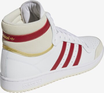 ADIDAS ORIGINALS High-Top Sneakers 'TOP TEN' in White