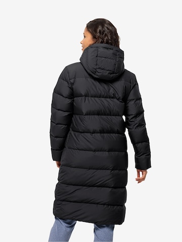 JACK WOLFSKIN - Sobretudo outdoor 'Frozen Palace' em preto