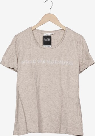 hessnatur Top & Shirt in L in Beige: front