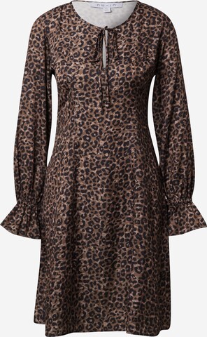 NU-IN Dress in Brown: front