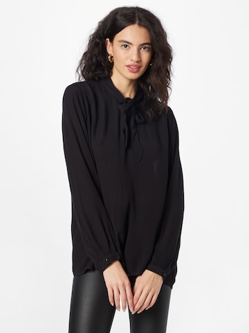 ABOUT YOU Блуза 'Laura' в черно: отпред