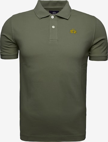 La Martina Shirt 'Map300' in Groen: voorkant