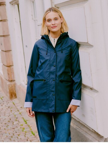 Oxmo Weatherproof jacket 'Becky' in Blue