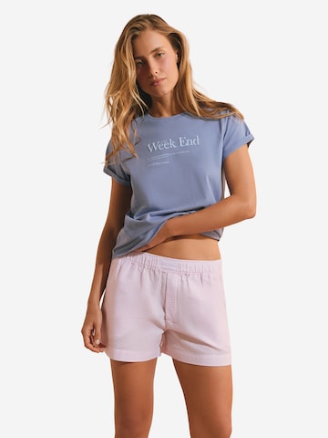 Pantaloncini da pigiama 'Bettina' di ETAM in rosa