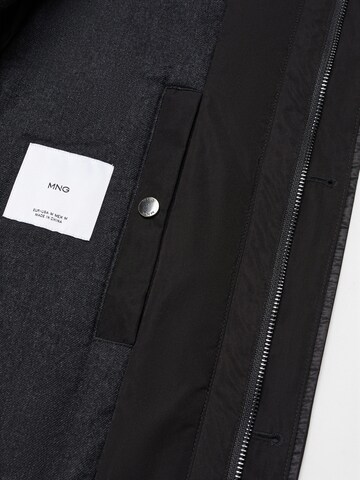 MANGO MAN Between-Seasons Coat 'BONET' in Black