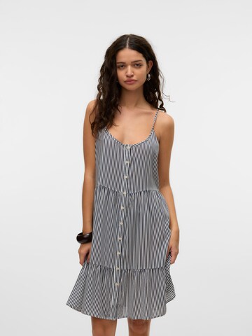 Abito camicia 'VMBumpy' di VERO MODA in blu: frontale