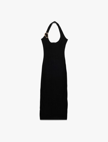 Koton Cocktail Dress in Black: front