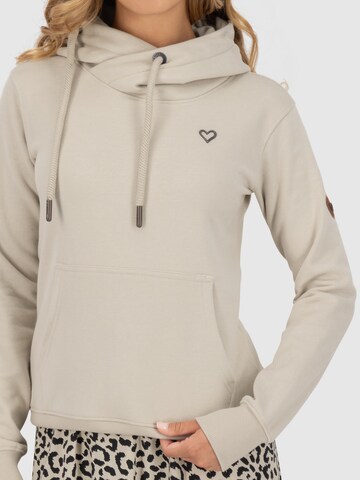 Alife and Kickin Sweatshirt 'SarahAK' in Beige