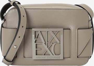 Sac à bandoulière ARMANI EXCHANGE en marron : devant