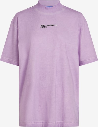 KARL LAGERFELD JEANS Oversized tričko - fialová / černá, Produkt