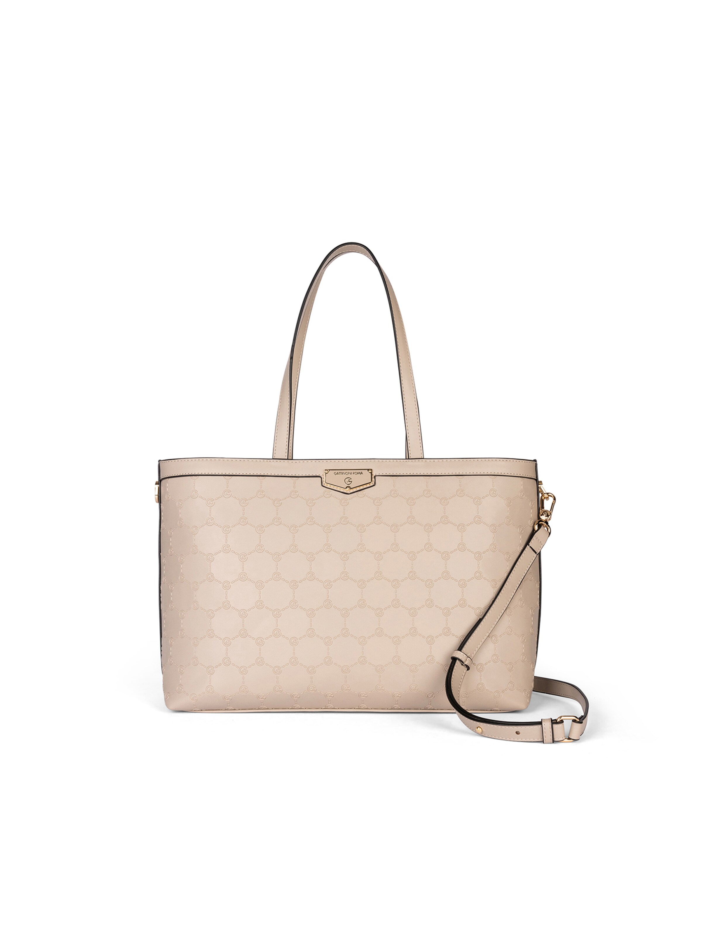 Gattinoni Shopper in Beige: front