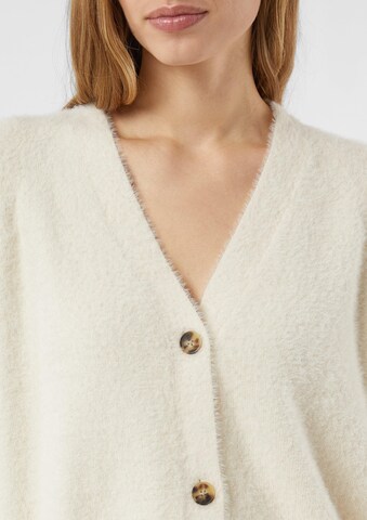 COMMA Gebreid vest in Beige