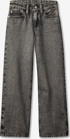 Calvin Klein Jeans Wide Leg Farkut värissä musta: etupuoli