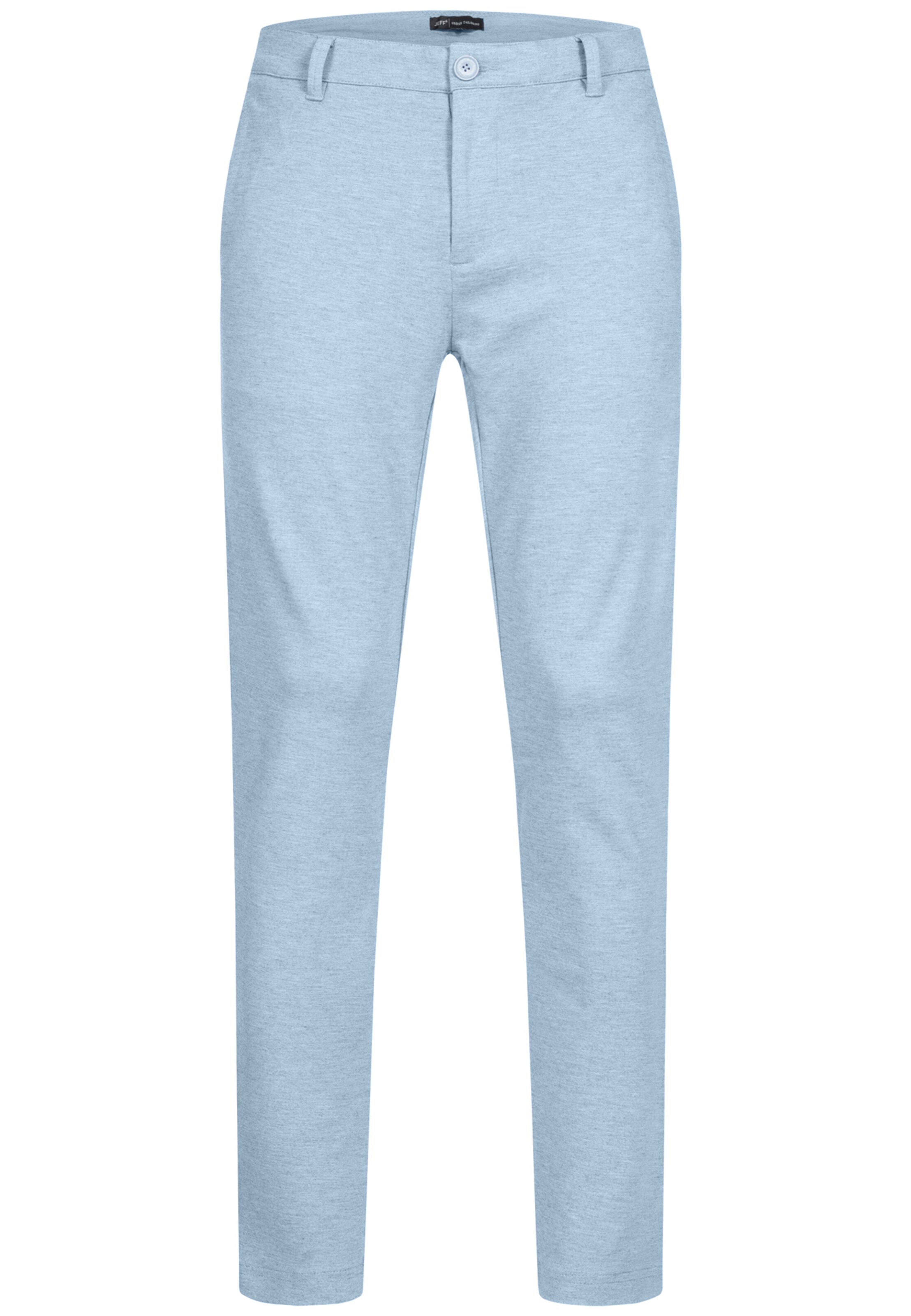 JEFF Slimfit Chino 'Ezra' in Blauw: voorkant