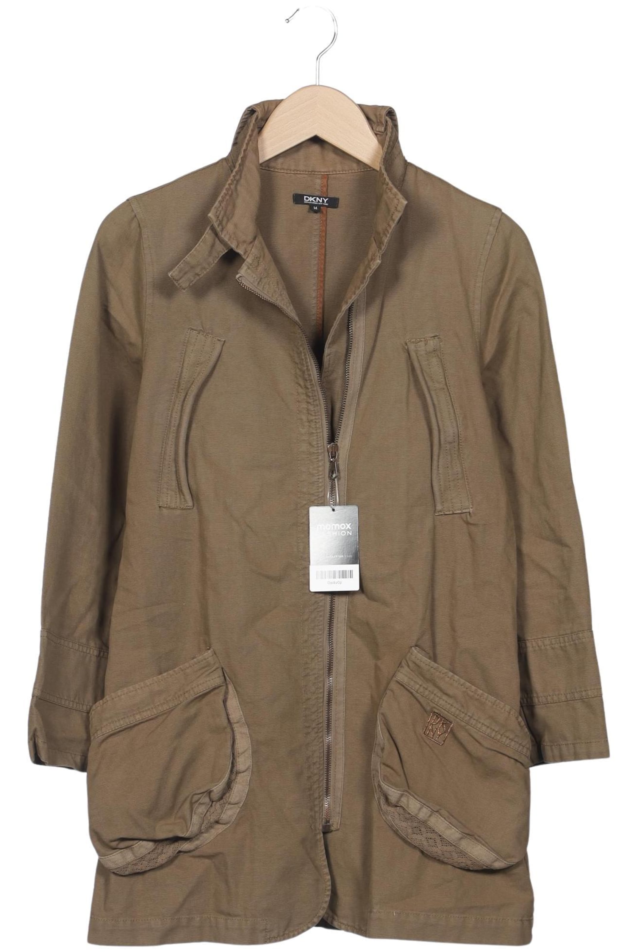 DKNY Jacke XXXL in Braun: Vorderseite