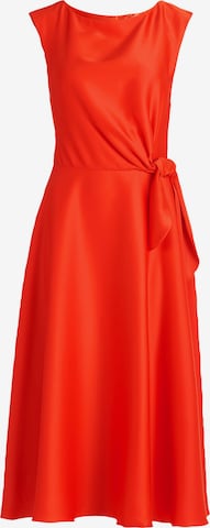 Robe Vera Mont en rouge : devant