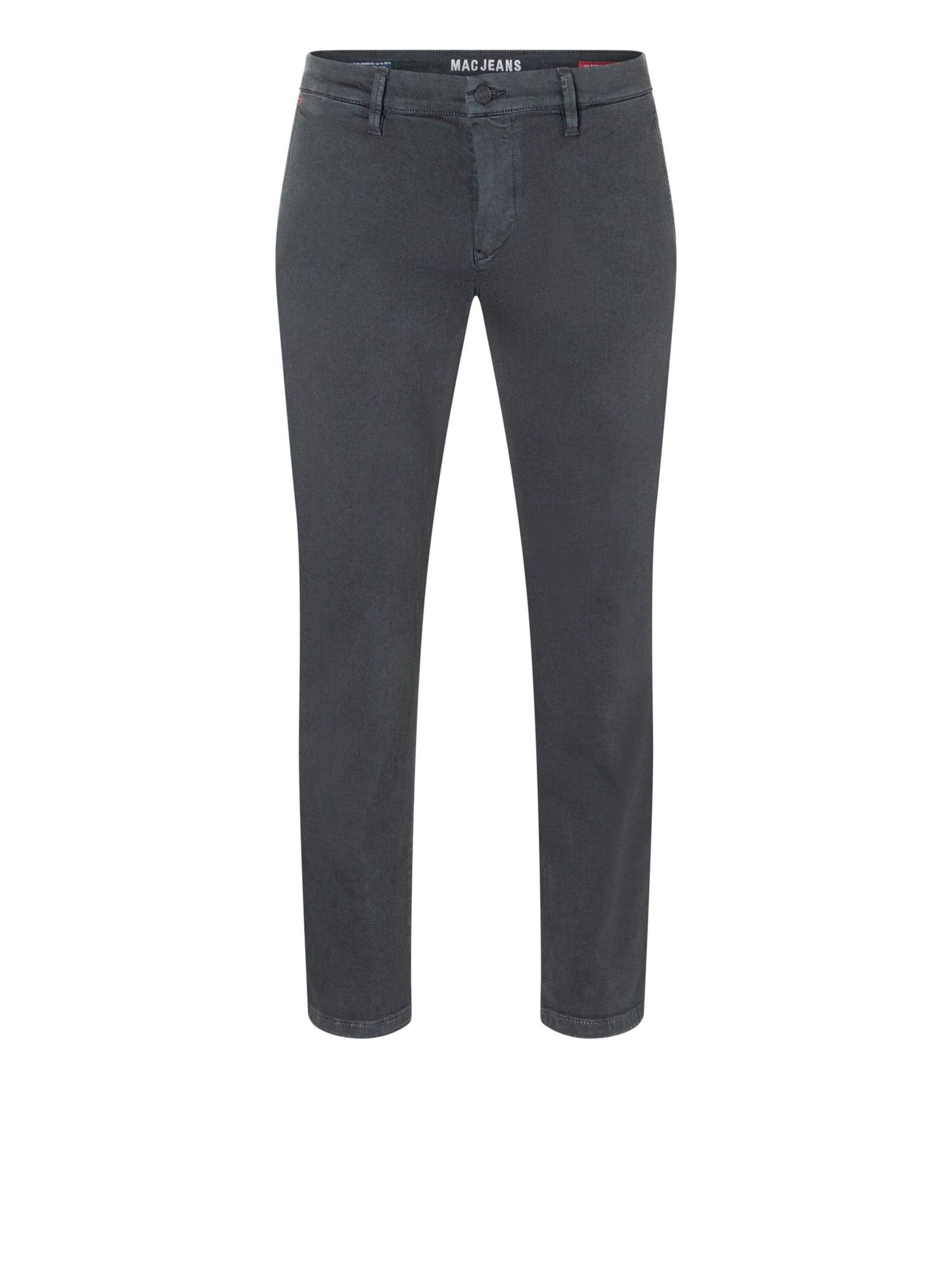 MAC Chino Pants 'Driver Pants 6351-00-1995L Ho 077W grey stone' in 34/34 in Dark grey, Item view