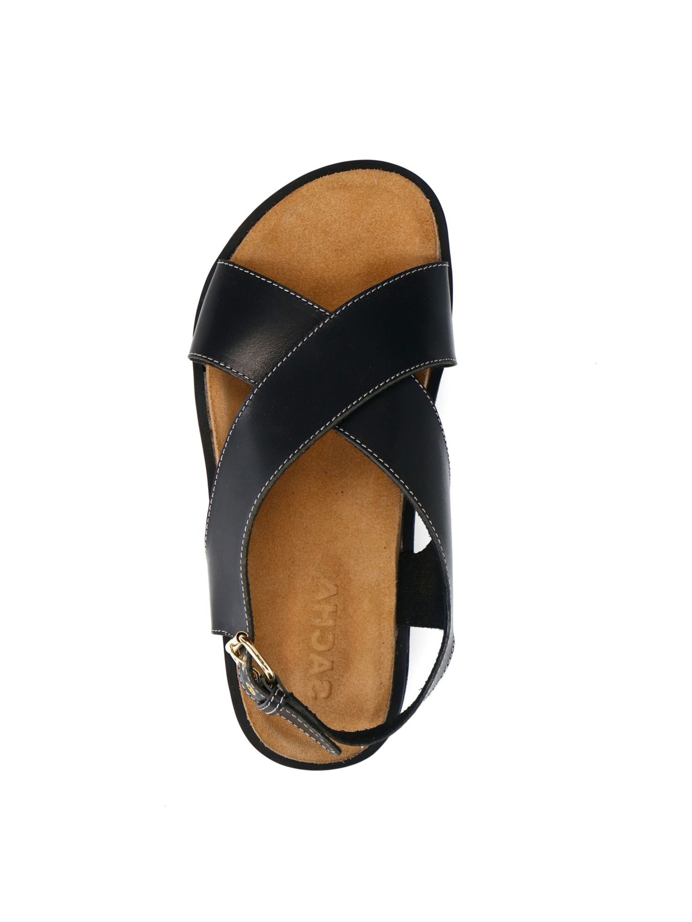 SACHA Sandaal in Zwart