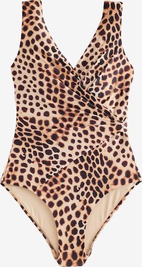 Next Muotoileva uimapuku värissä ruskea / cappuccino / musta, Tuotenäkymä