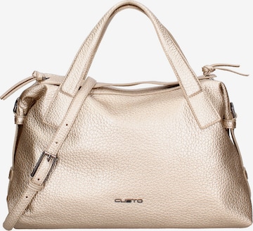 Borsa a mano di Custo Barcelona in bronzo: frontale