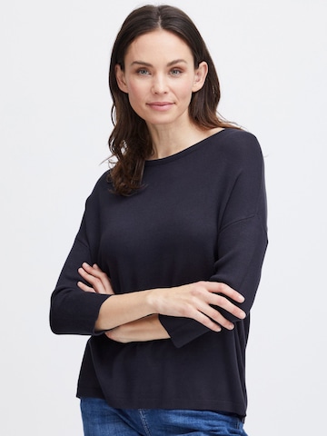 Pull-over ' BLUME ' Fransa en bleu : devant