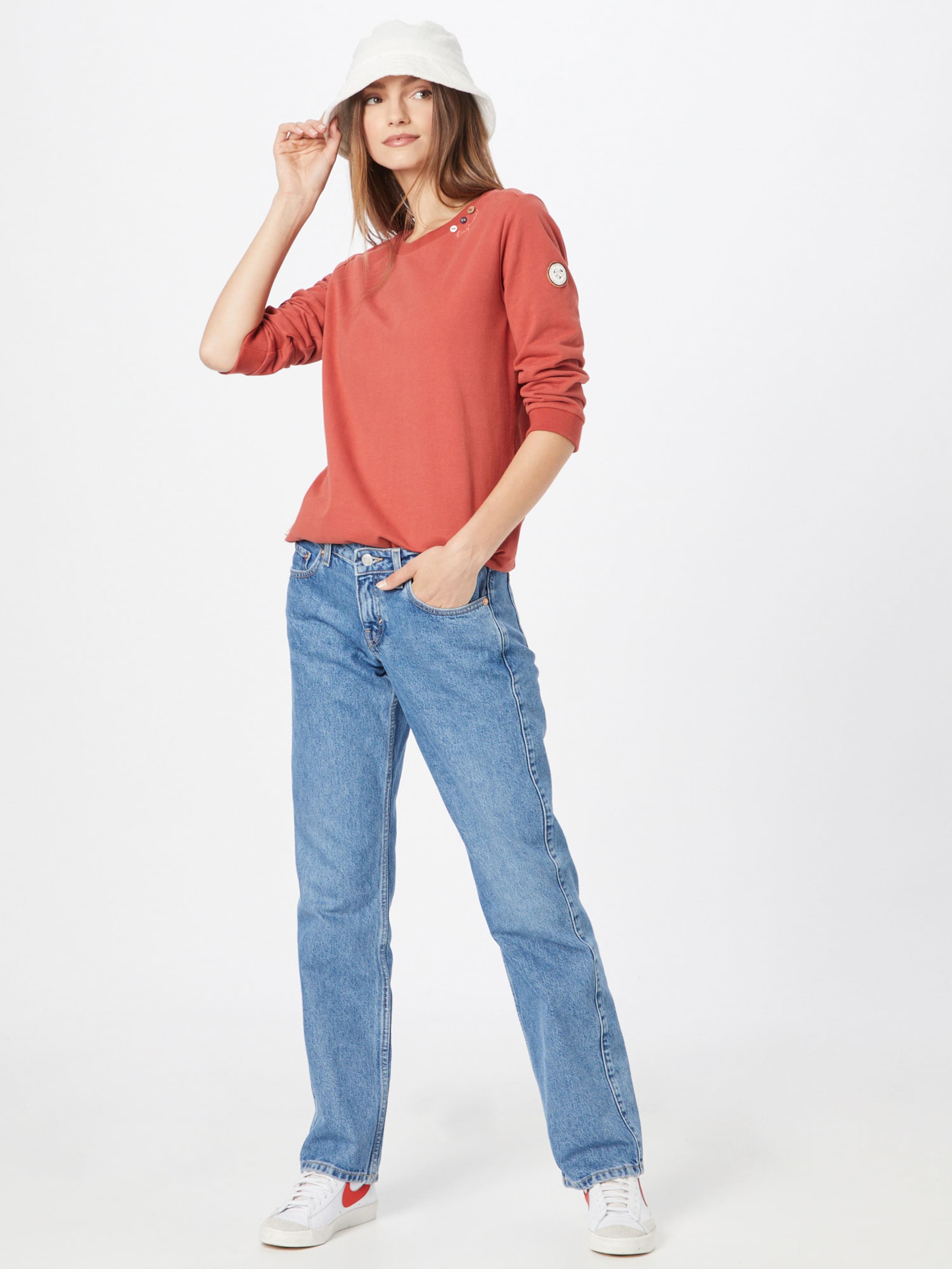 Vêtements Sweat-shirt VEMSIA Ragwear en Rouge Pastel 