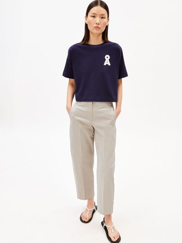ARMEDANGELS Baggy Bandplooibroek 'BARREL TWILL' in Beige