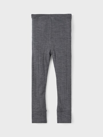 Coupe slim Leggings 'Wang' NAME IT en gris