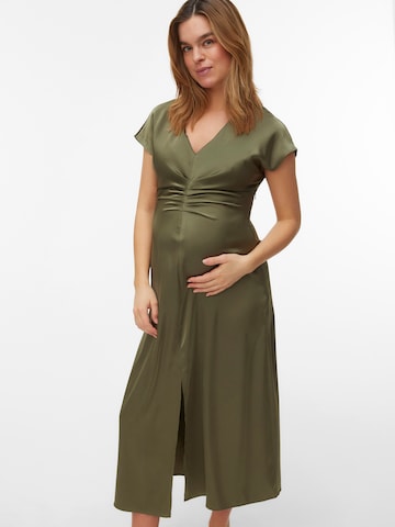 Vero Moda Maternity Dress 'VMMJOSALINA' in Green: front