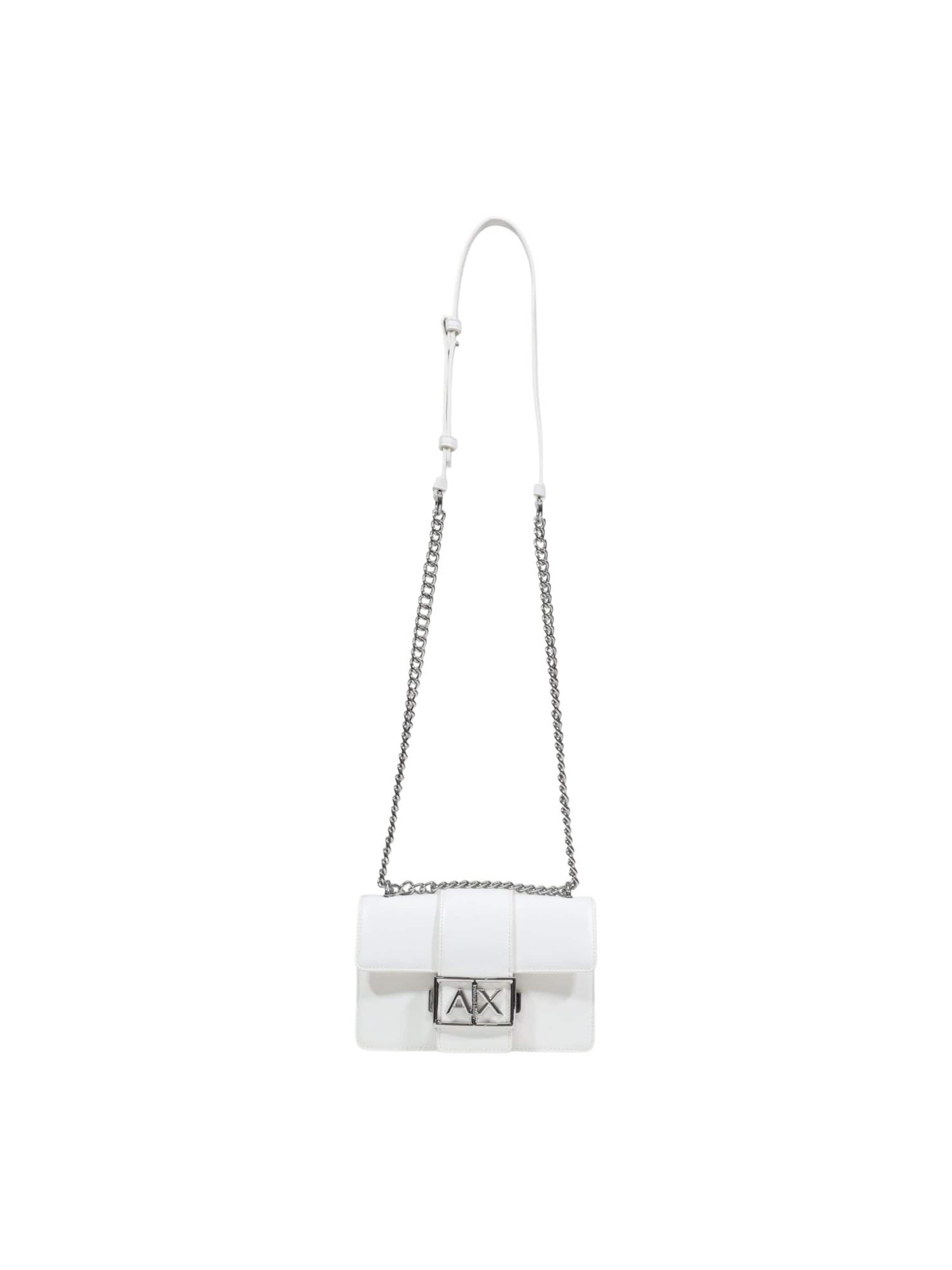 Borsa a spalla 'MESSENGER BAG XW000071 AF12039' di ARMANI EXCHANGE in bianco