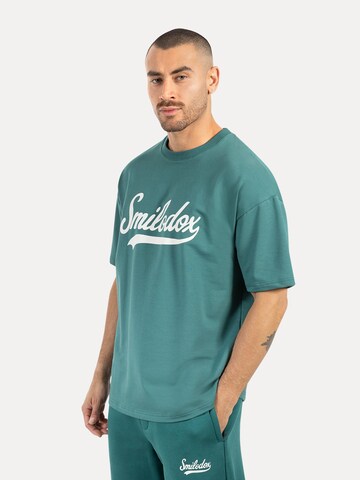 T-Shirt 'Lorik' Smilodox en vert