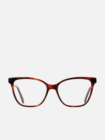 FERRAGAMO Zonnebril in Bruin