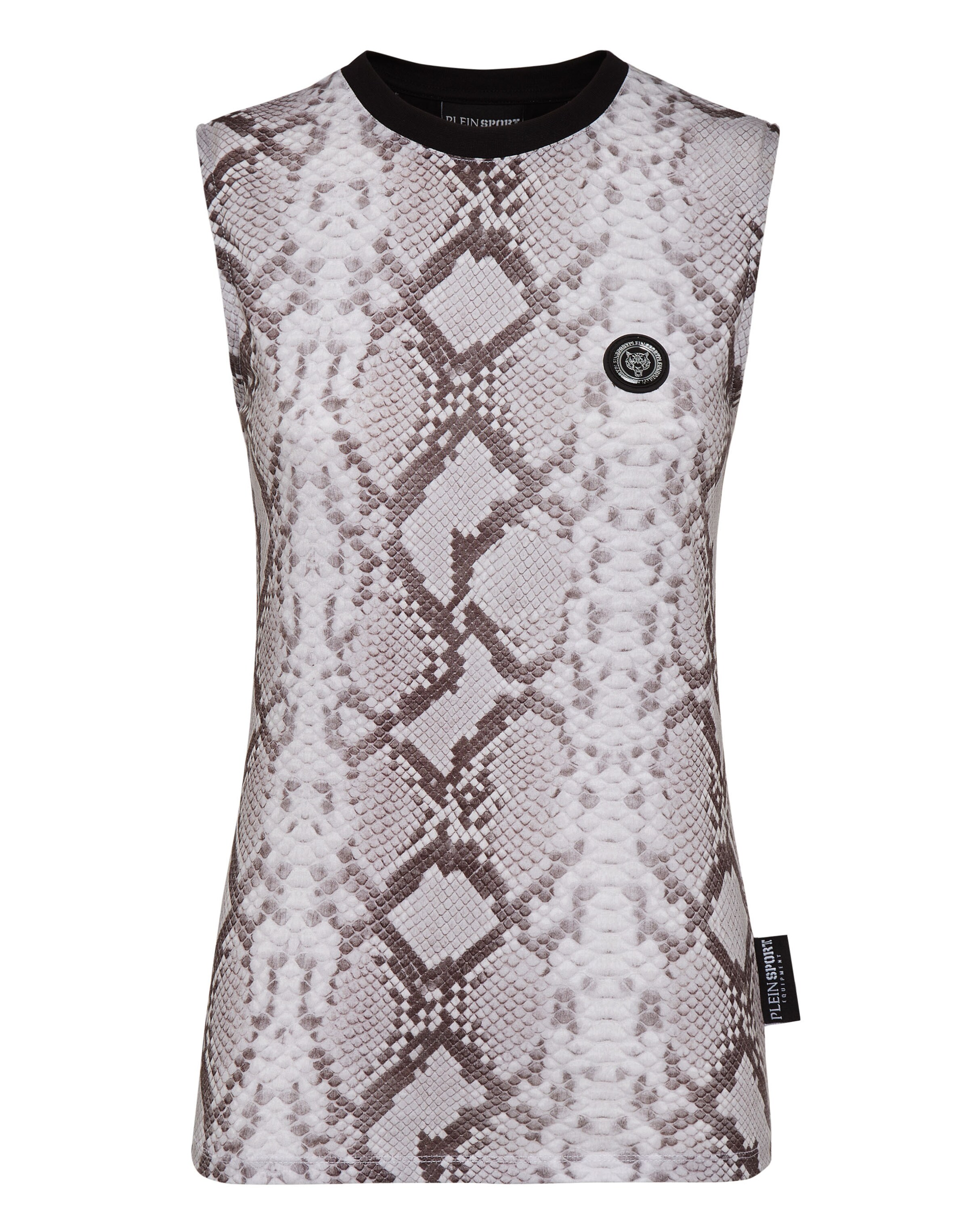 Plein Sport Top in Grey / Muddy coloured / Light grey / Black, Item view