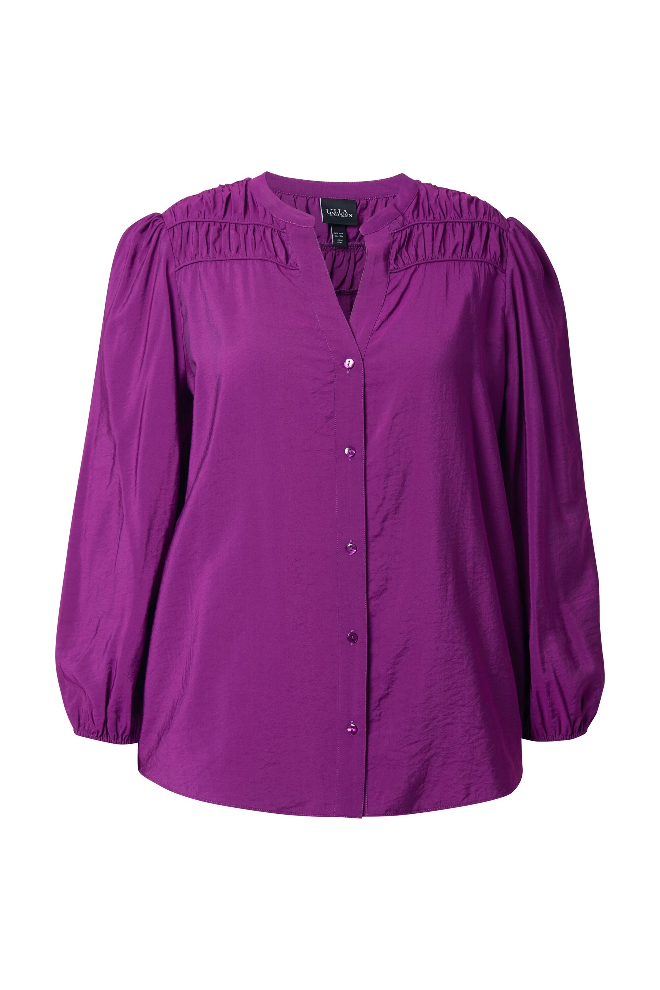 Ulla Popken Blouse in Lila: voorkant