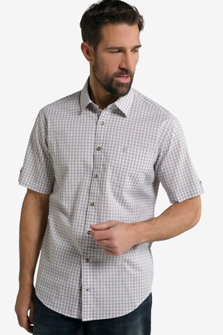 JP1880 Regular fit Button Up Shirt in White: front