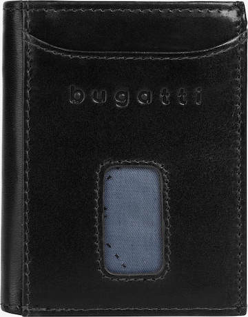 bugatti Portemonnaie 'SECURE SLIM' in Schwarz: Vorderseite