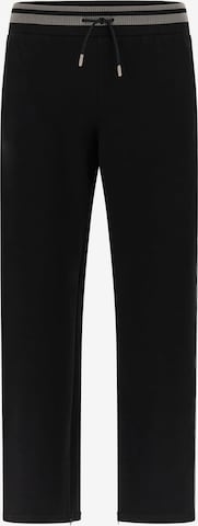GUESS Tapered Hose in Schwarz: Vorderseite