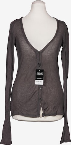 AMERICAN VINTAGE Strickjacke XS in Grau: Vorderseite