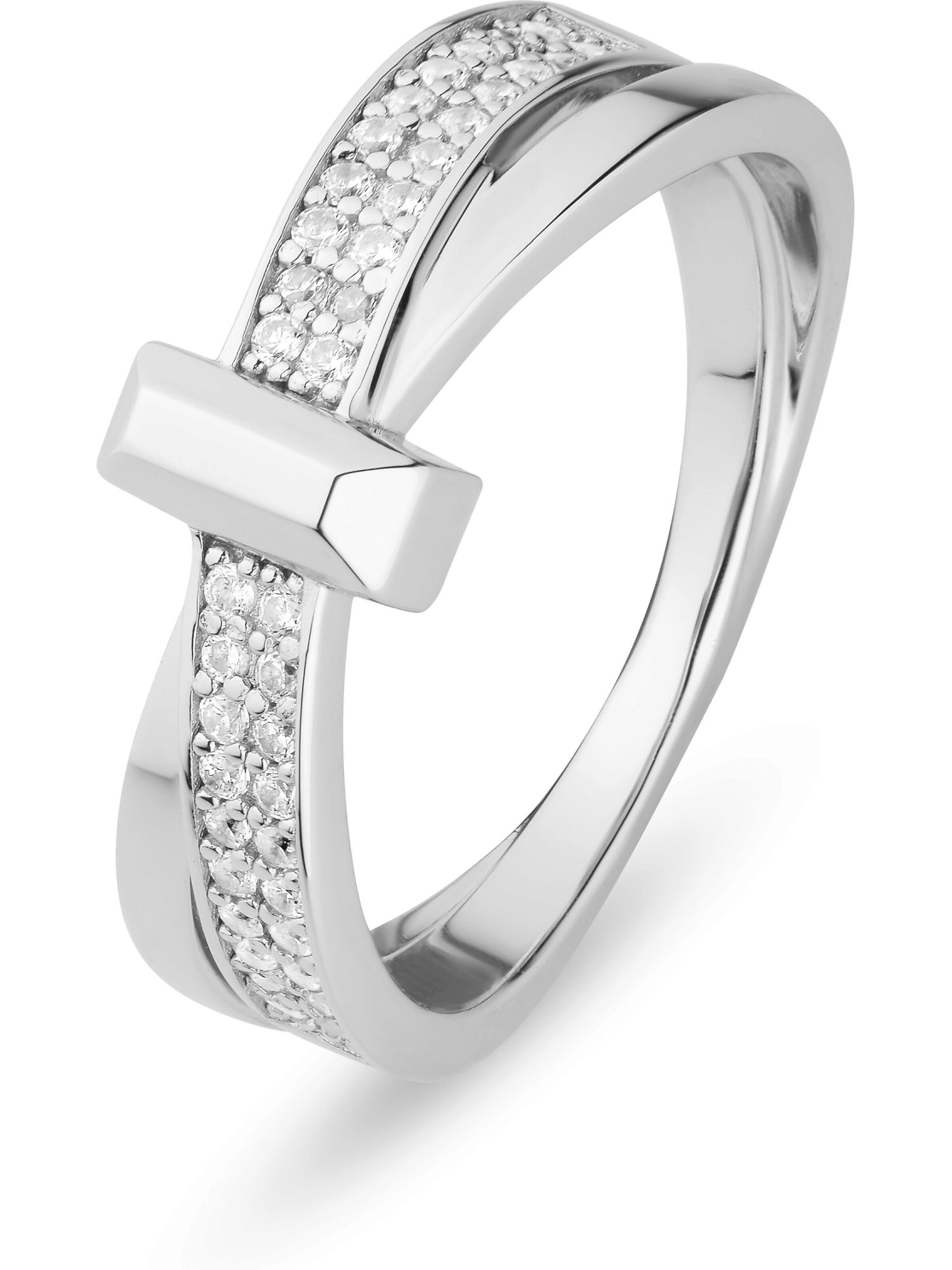 JETTE Ring in Silber: Vorderseite