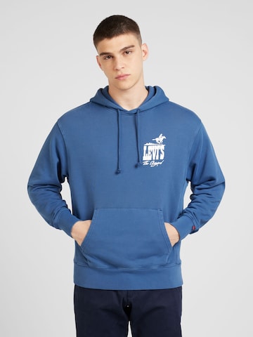 LEVI'S ®Sweater majica - plava boja: prednji dio