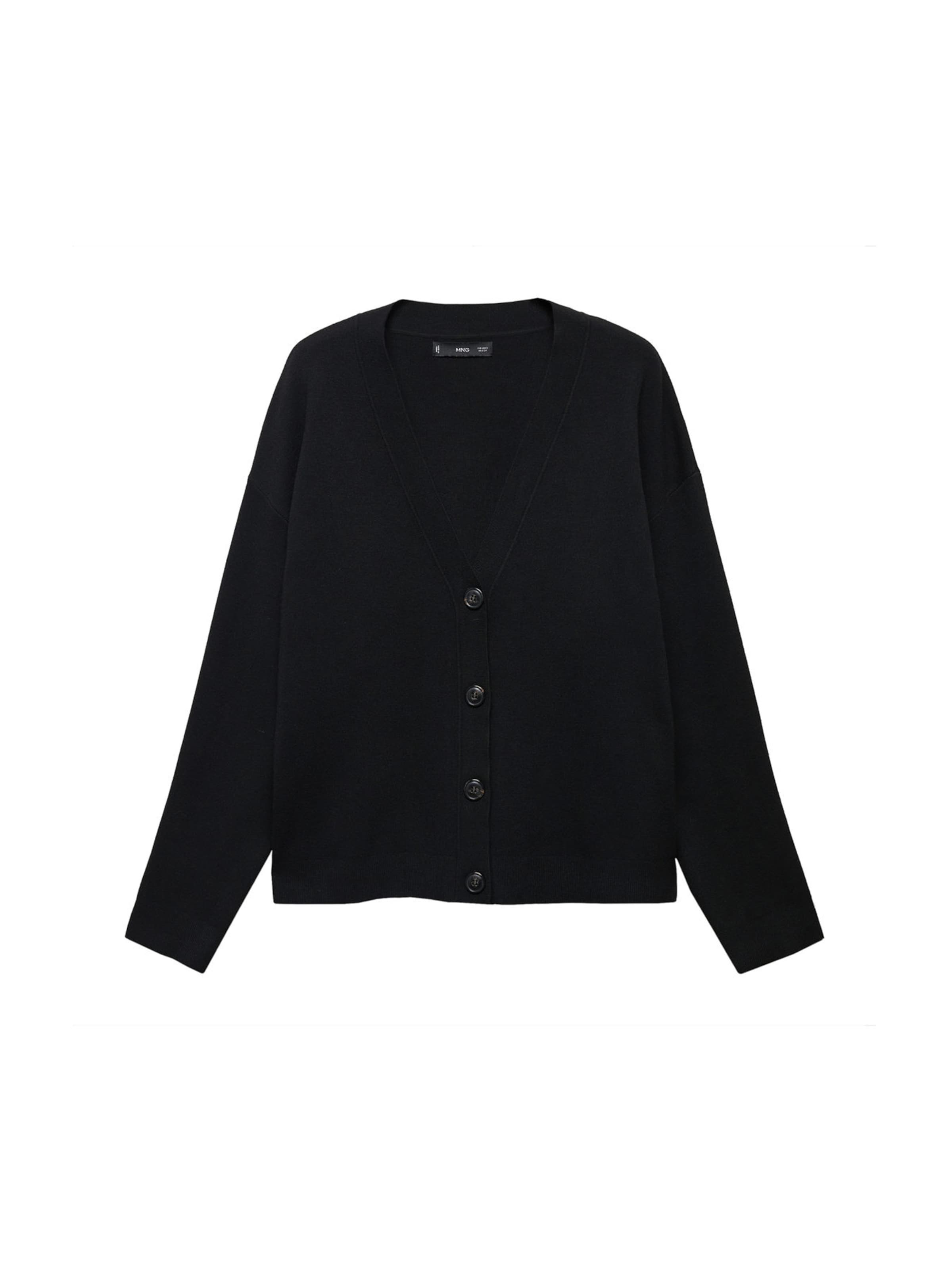 Mango black cardigan cheap
