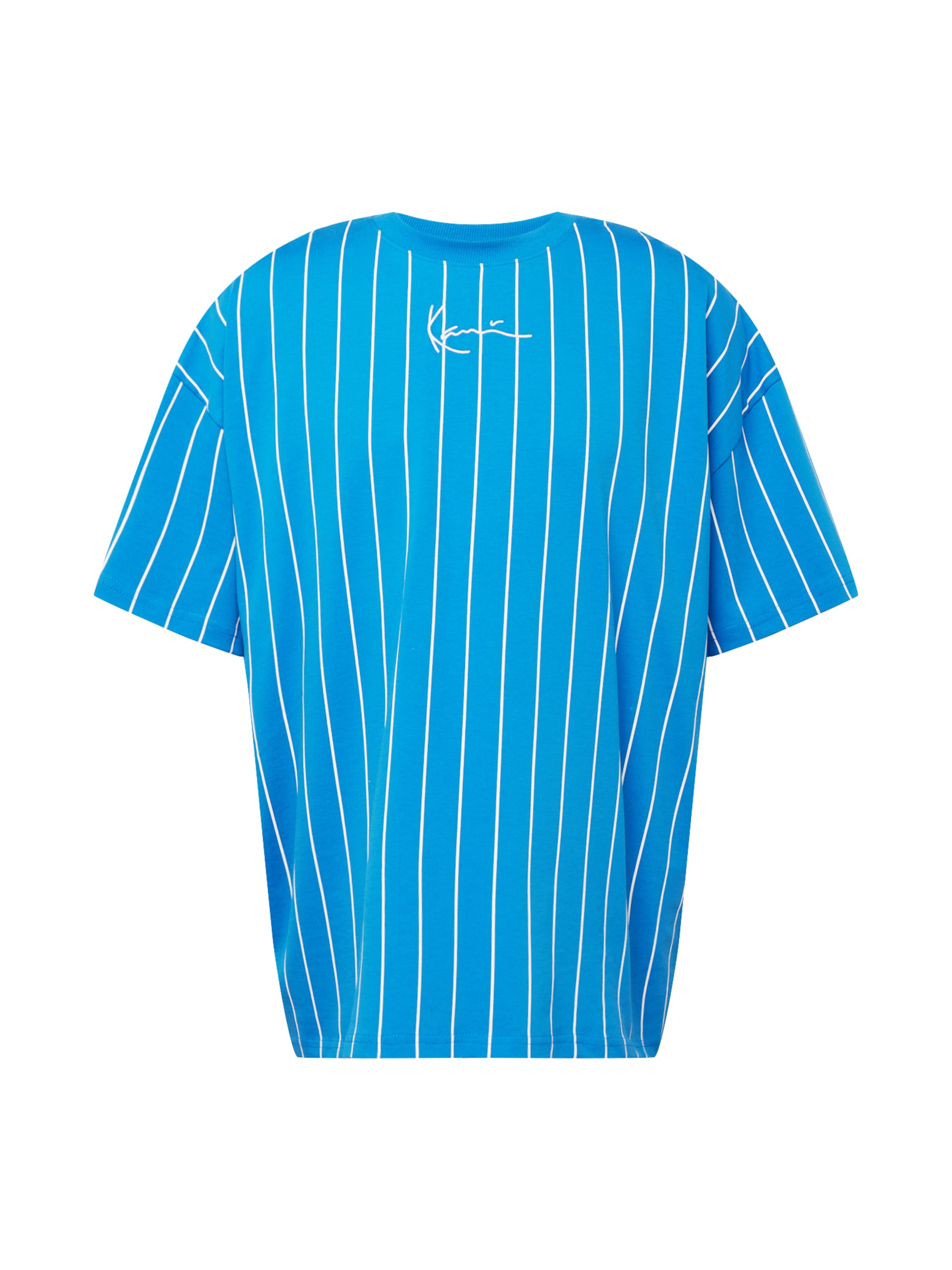 Karl Kani Bluser & t-shirts 'Pinstripe' i blå: forside
