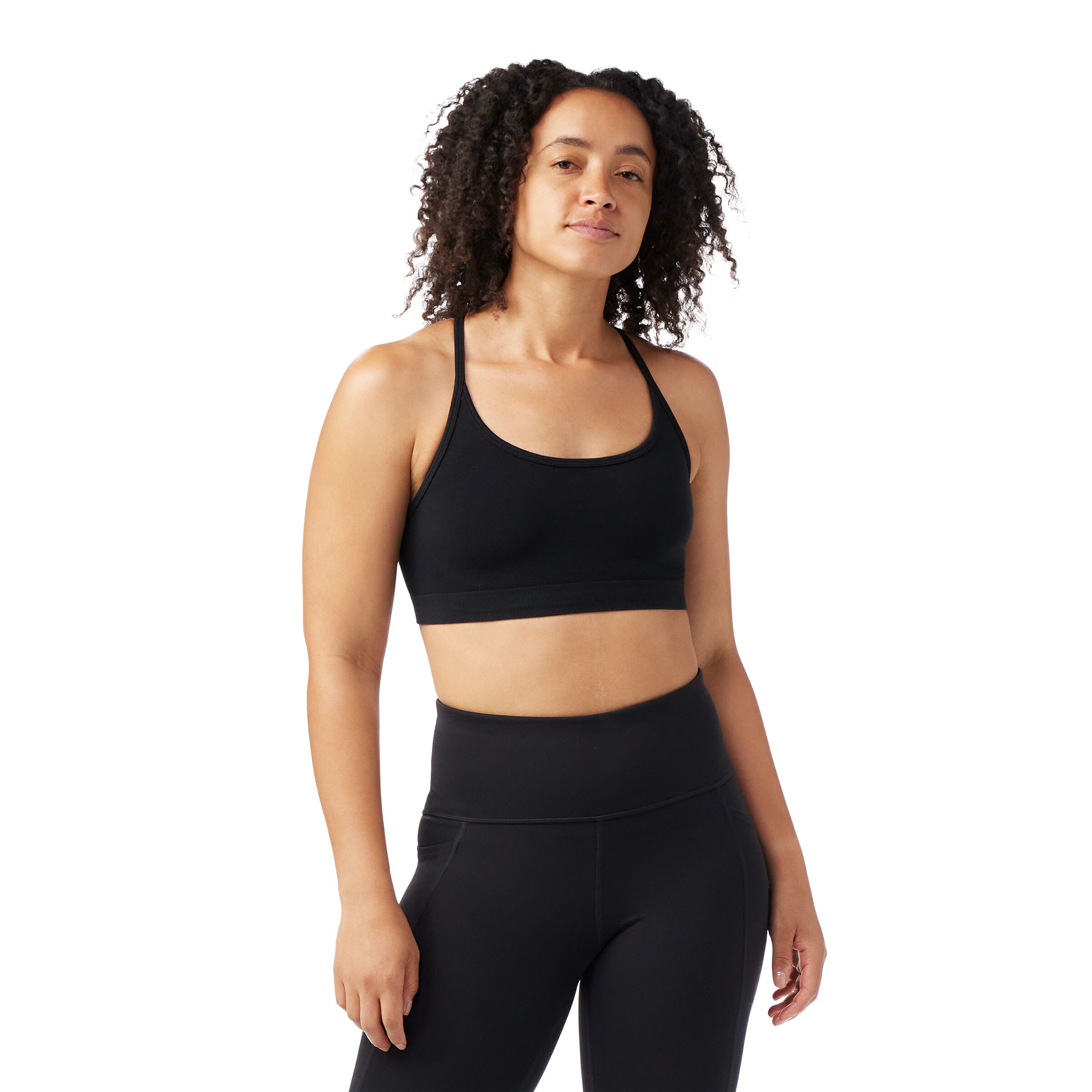 SMARTWOOL - Soutien Bustier Soutien em preto: frente